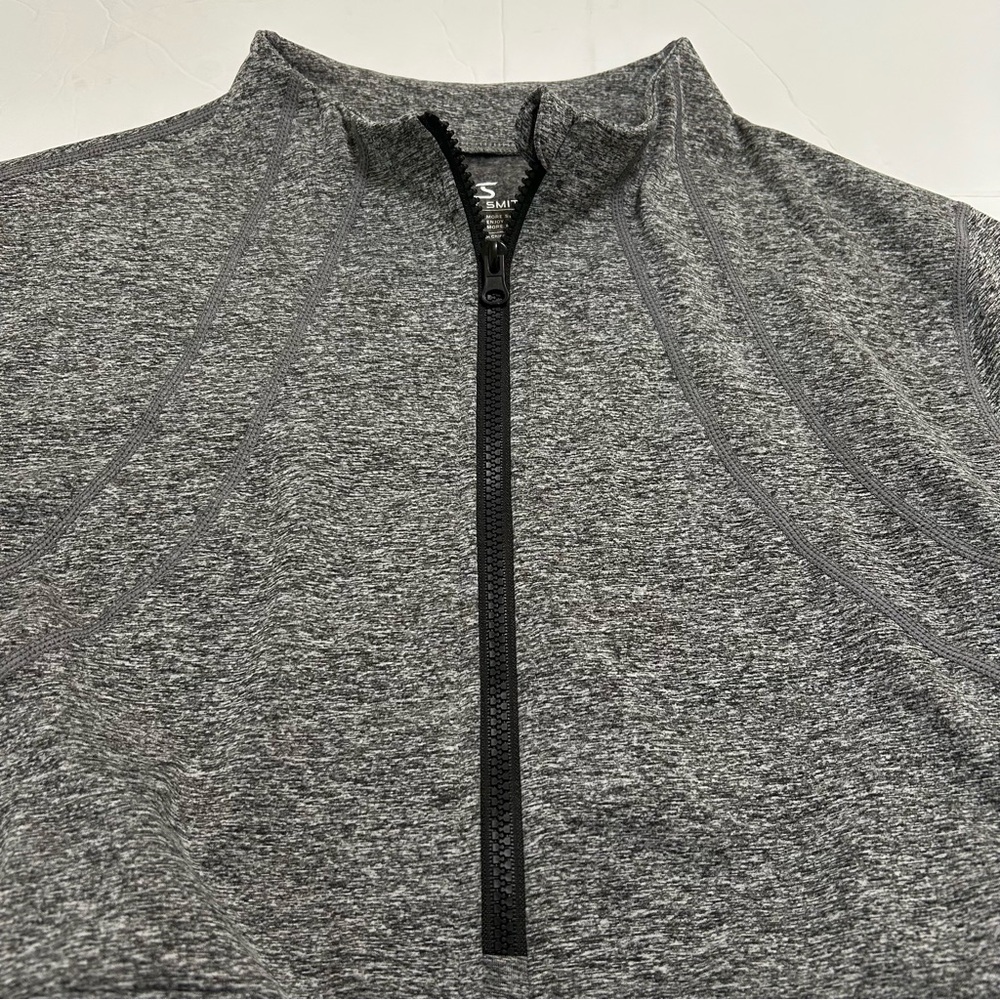Jack Smith Women’s Half Zip Fleece Running Pullover w/pockets gray size XL NWT - Picture 5 of 9
